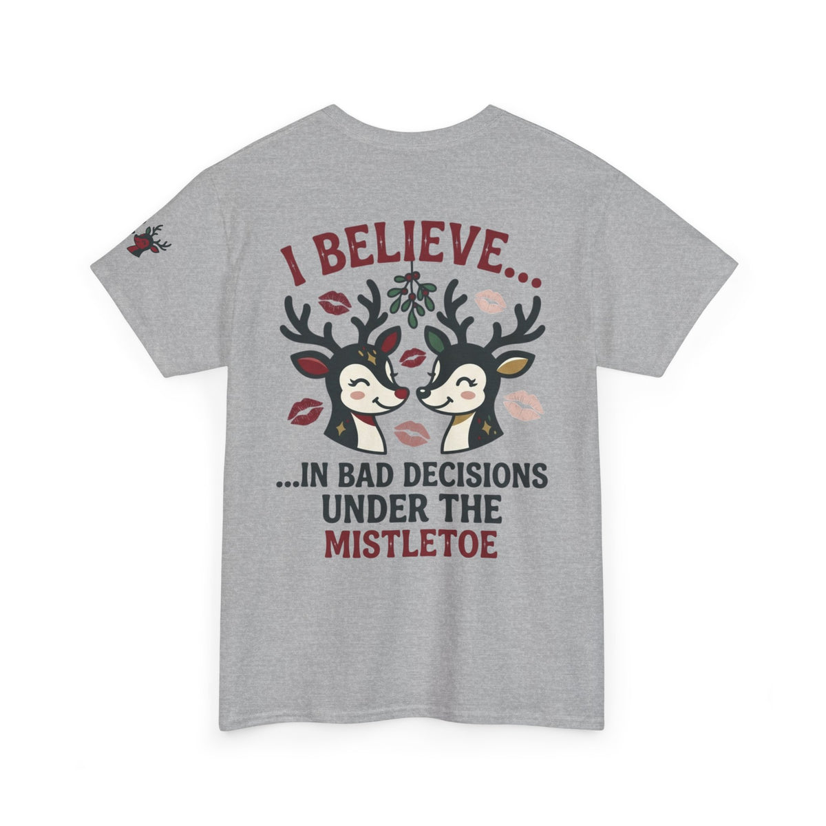 "Bad Decisions Under the Mistletoe" Premium Graphic Tee