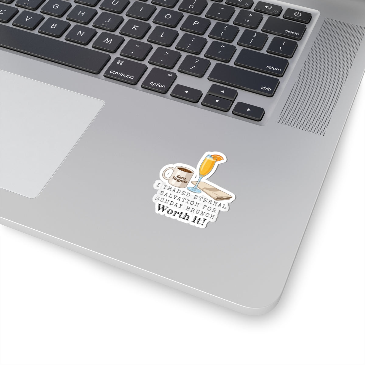 Brunch So Hard | Kiss-Cut Sticker — AttitudeShirts