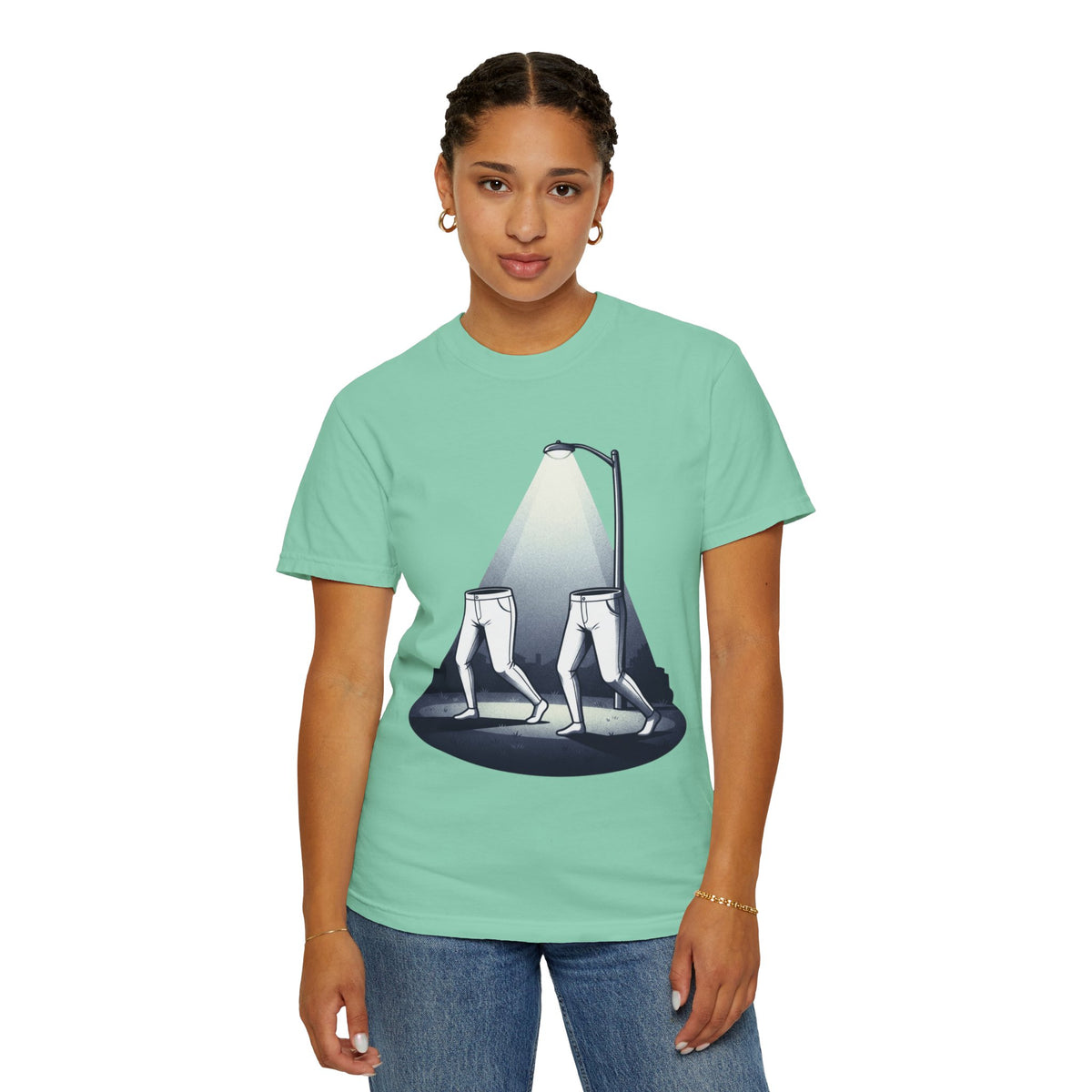 Color: Island Reef | The Fresno Nightcrawlers (California, USA) Unisex Garment-Dyed Tee