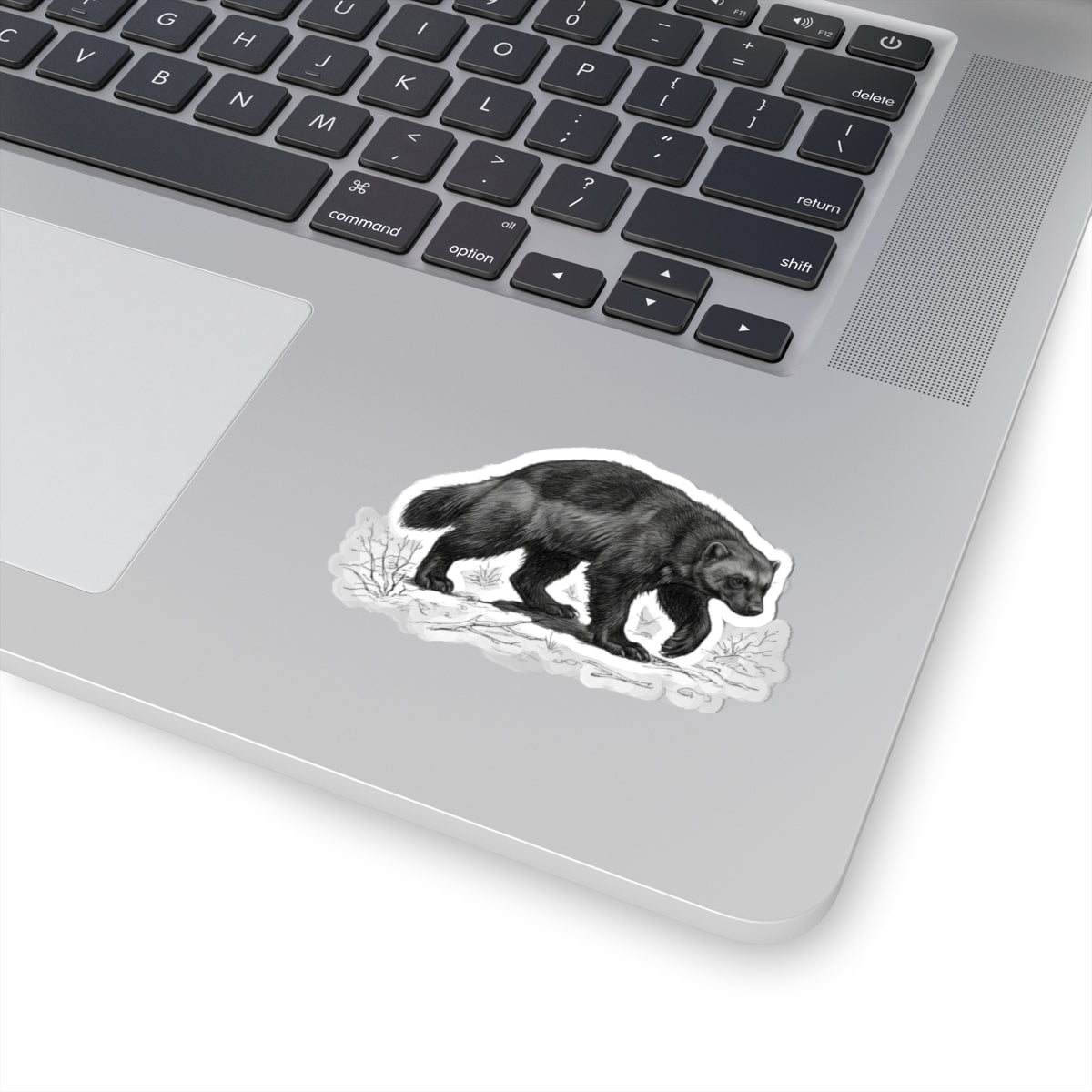 "Pencil Sketch Art Wolverine" Sticker — Main
