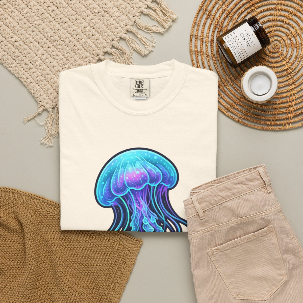 "Jelly Credible" Unisex Garment-Dyed Tee
