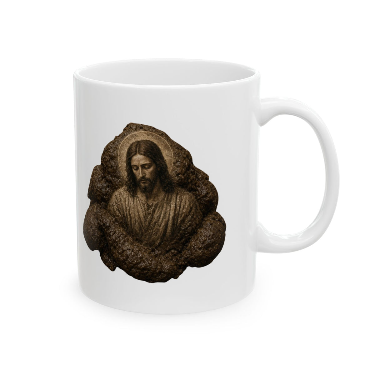 "Good Book Series It's a Sign - Really" White Ceramic Mug — Graphic
