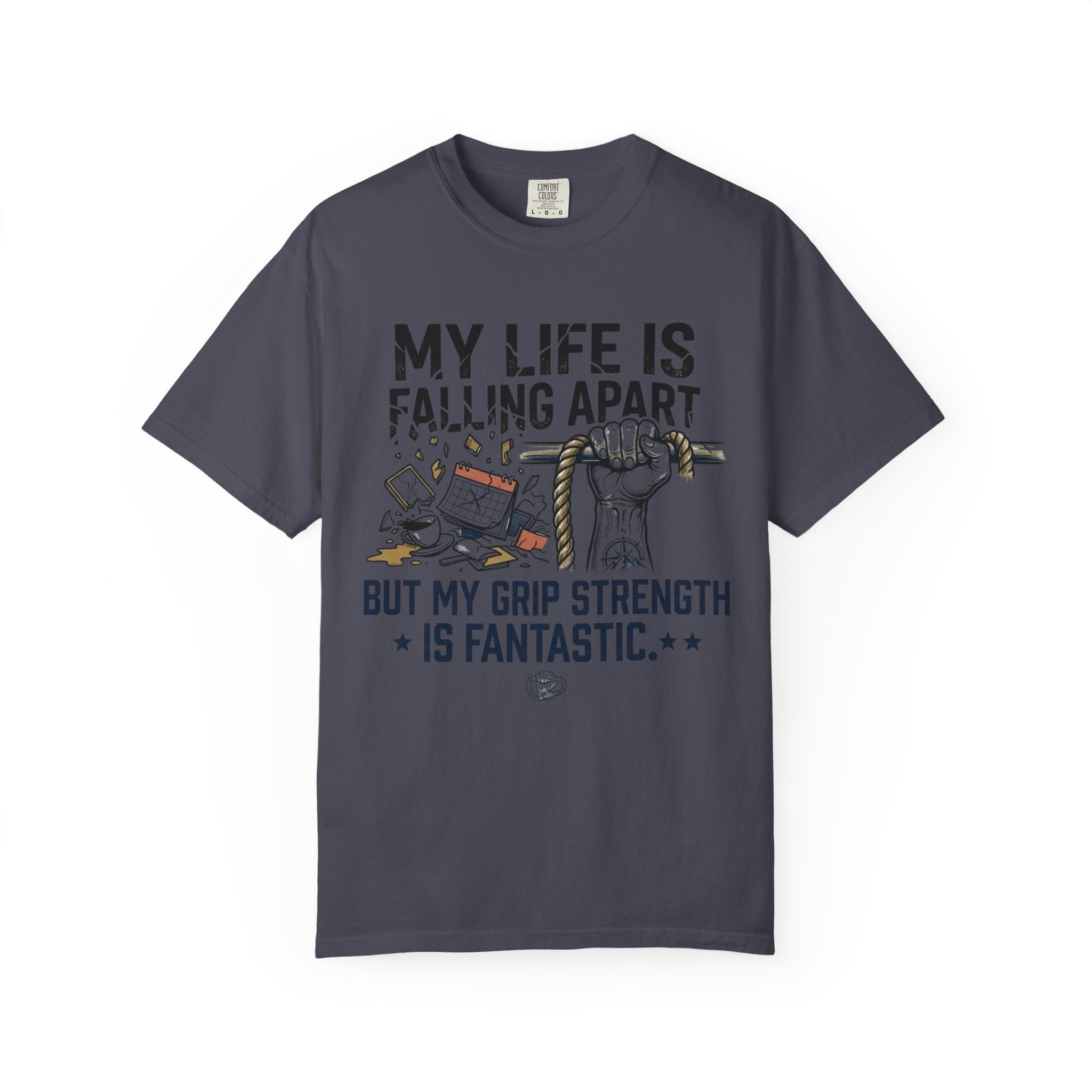 "My Life is Falling Apart" Unisex Garment-Dyed Tee