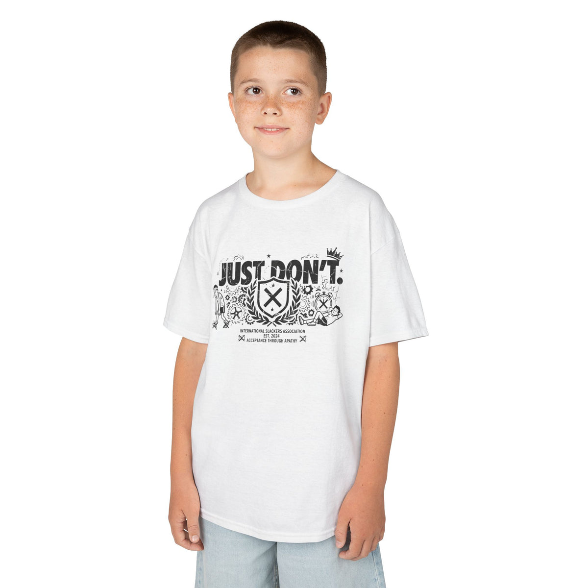 "Just Don't" Kids Tee