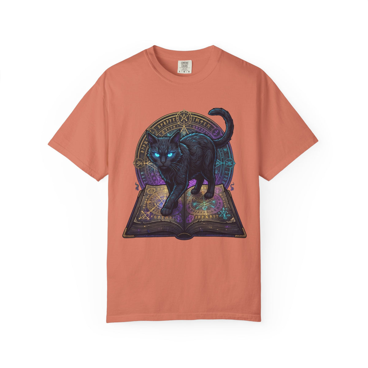 "Guardian of the Book of Shadows" Unisex Garment-Dyed Tee
