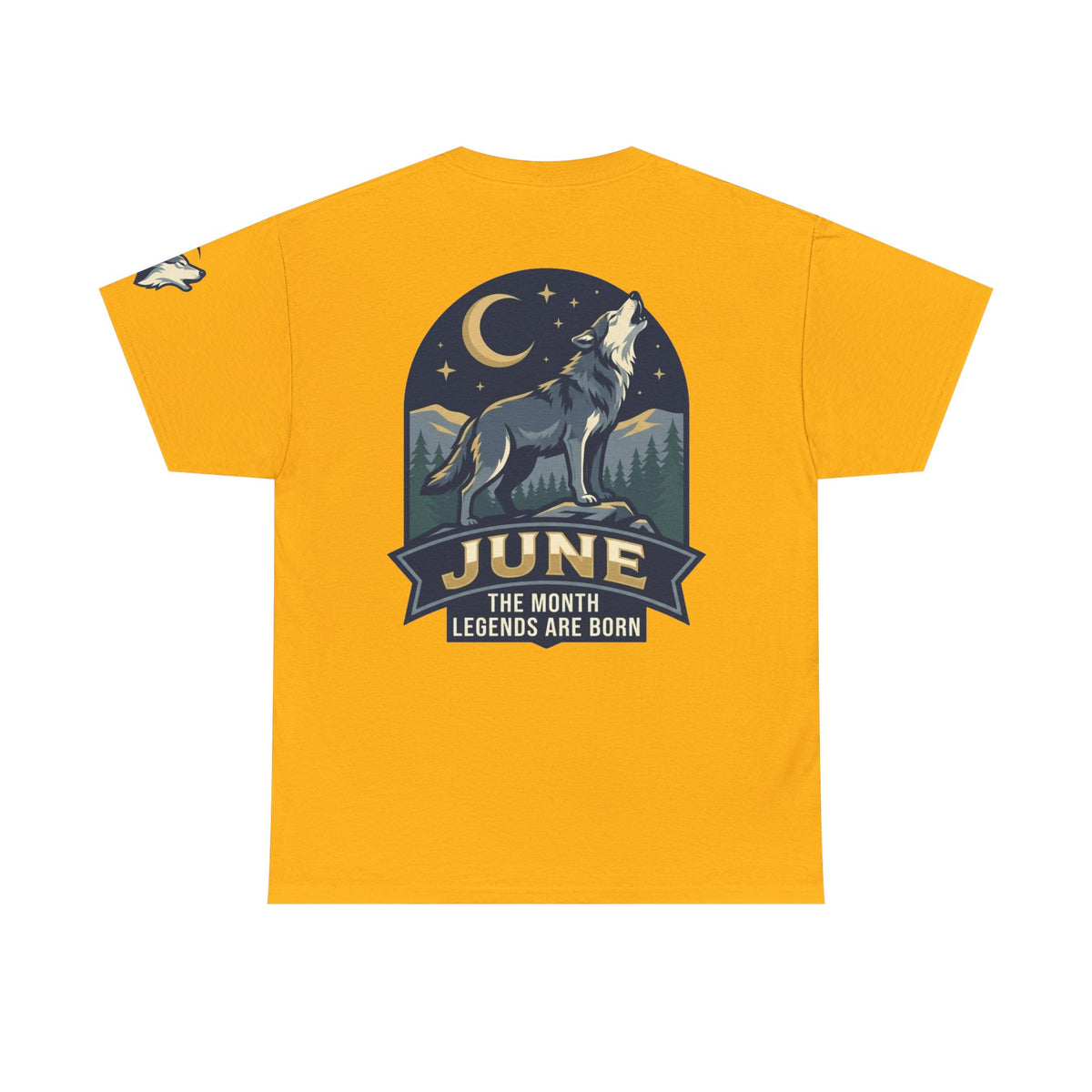 Color: Gold | June Legend Premium Graphic Tee