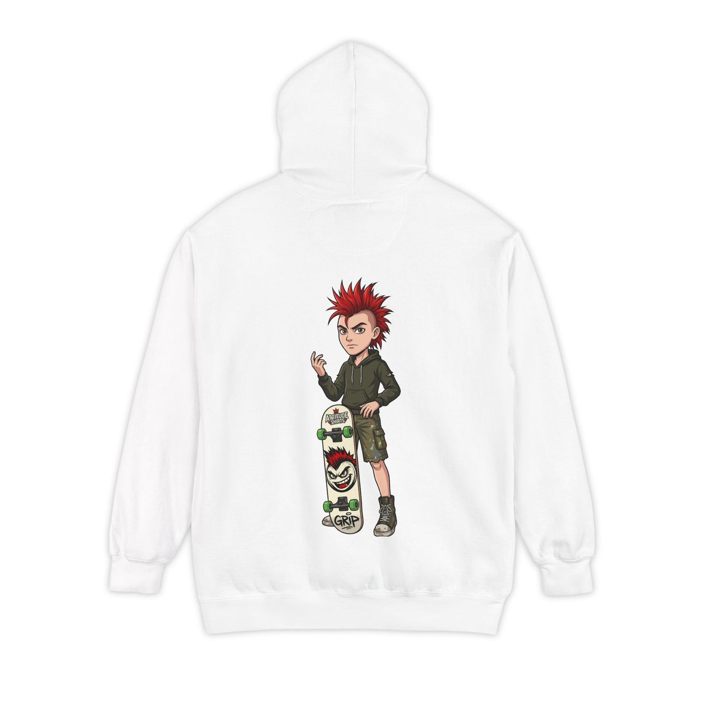 "Skater" Garment-Dyed Hoodie