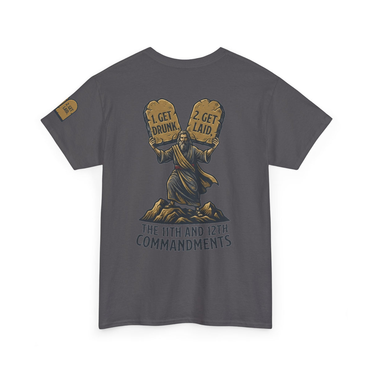 "11th and 12th Commandment" Premium Graphic Tee