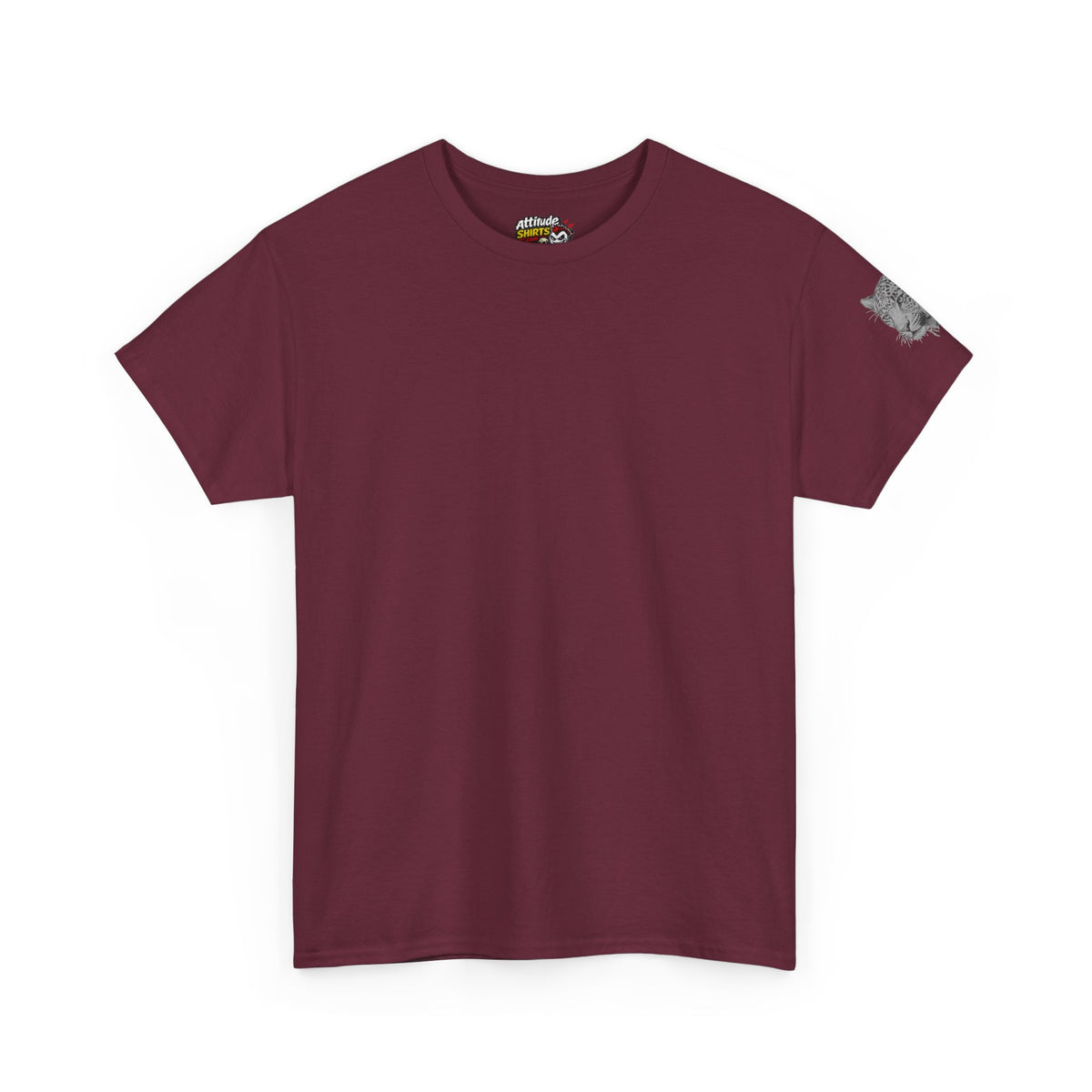 "Pencil Sketch Art Leopard" Premium Graphic Tee