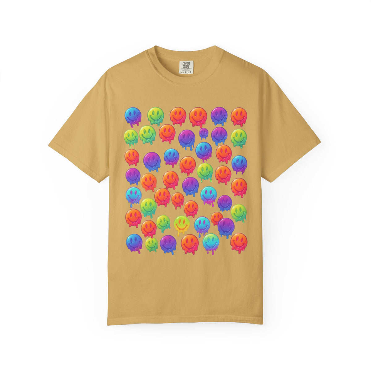 Color: Mustard | Melting Hot Unisex Garment-Dyed Tee