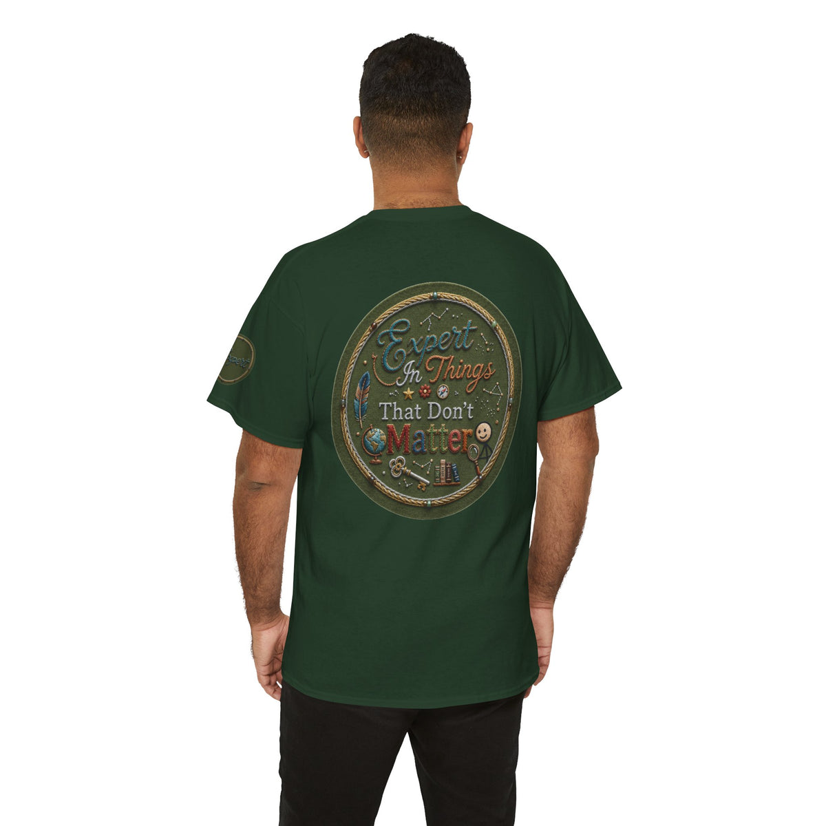 Color: Forest Green | Expert In Things That Don't Matter Premium Graphic Tee