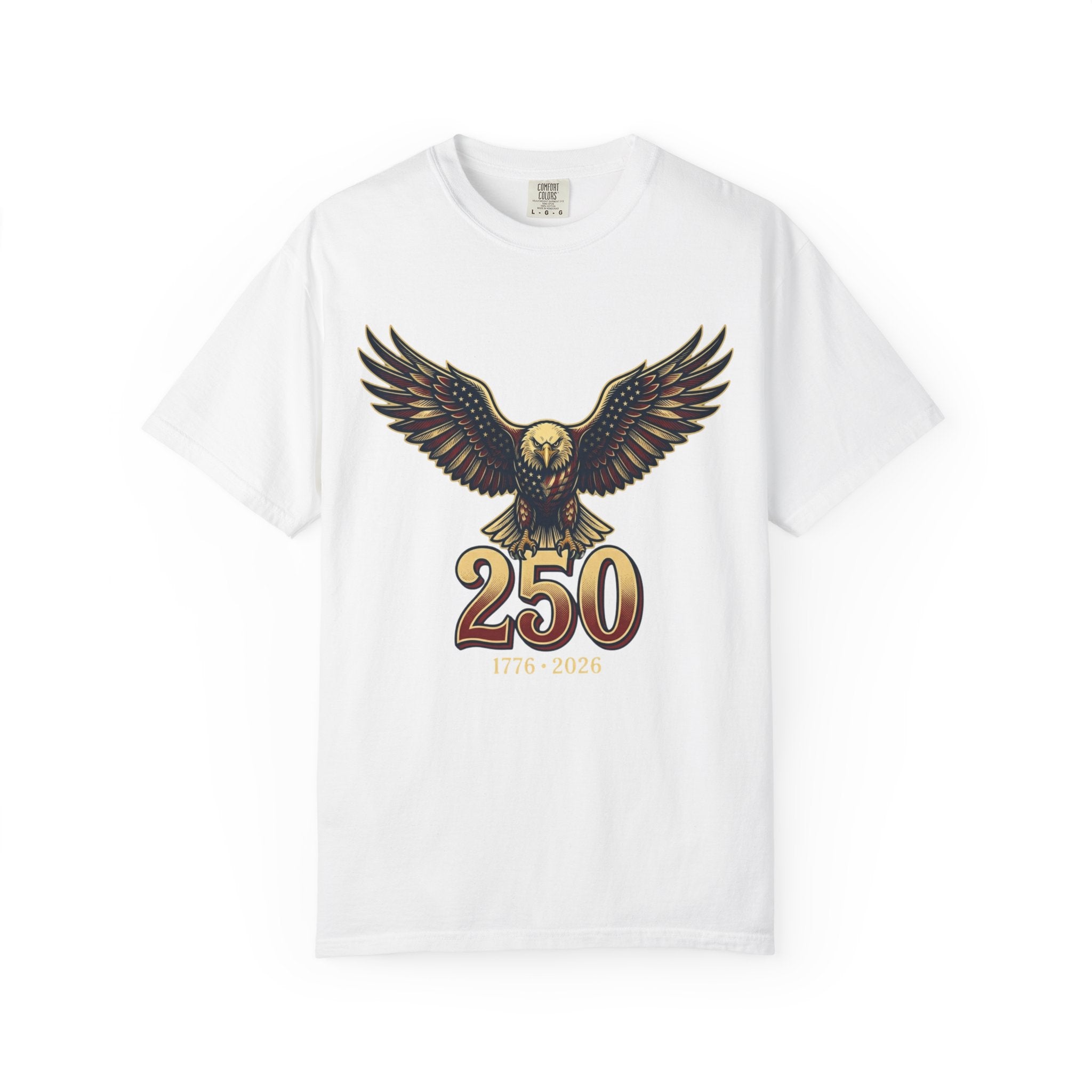 "USA Eagle 250 Years" Unisex Garment-Dyed Tee