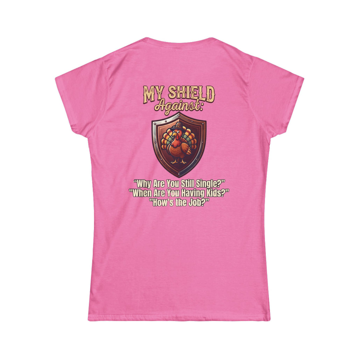 "My Thanksgiving Shield" Women's Tee