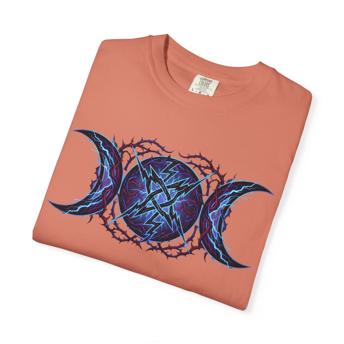 "Triple Goddess Tempest" Unisex Garment-Dyed Tee