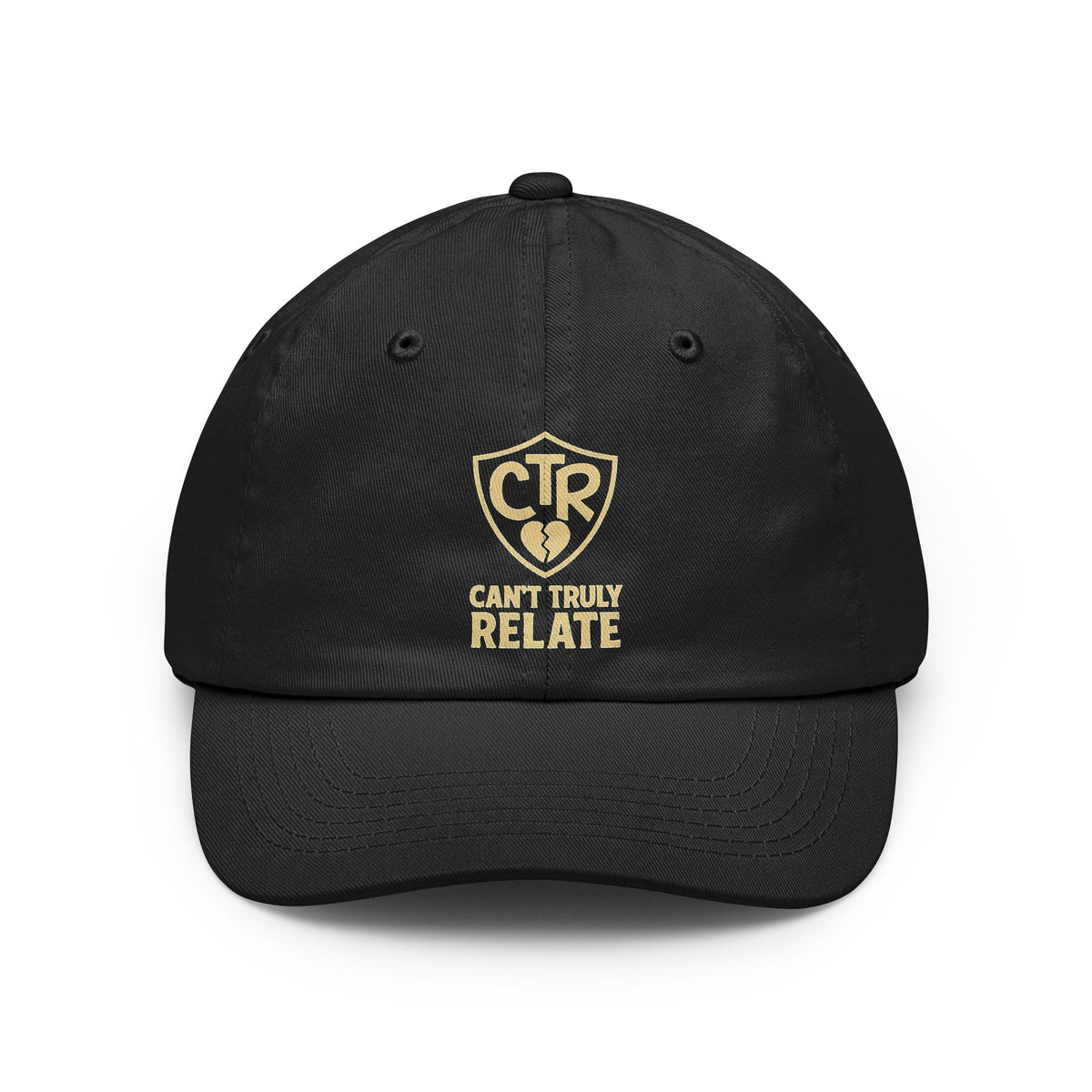 Color: Black | CTR - Can't Truly Relate Dad Hat