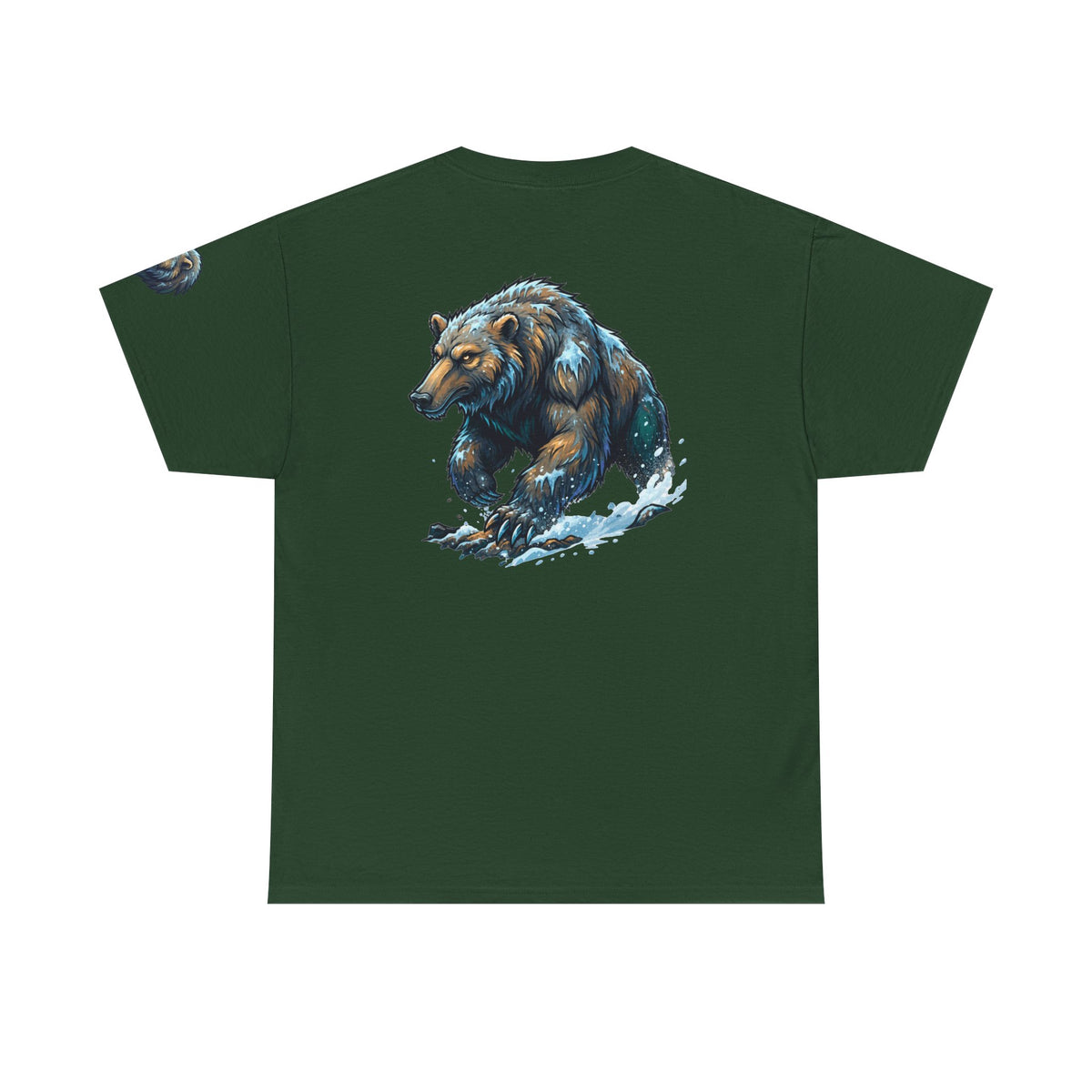 Color: Forest Green | Alioat (Siberian Folklore) Premium Graphic Tee