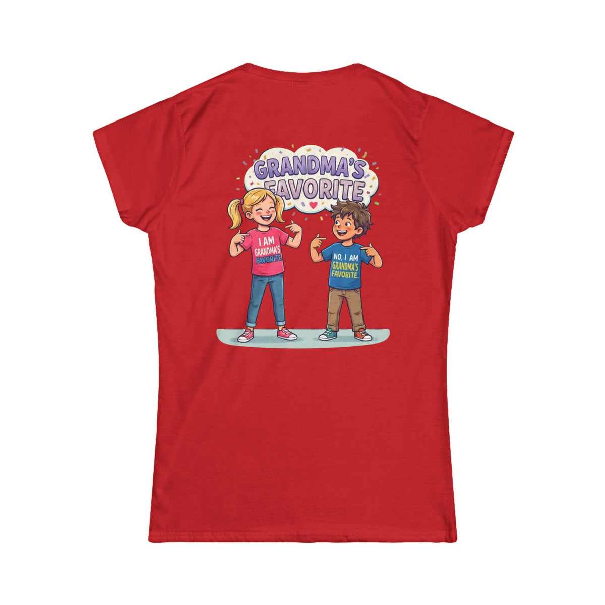 Color: Red | Grandma's Favorite Women's Tee