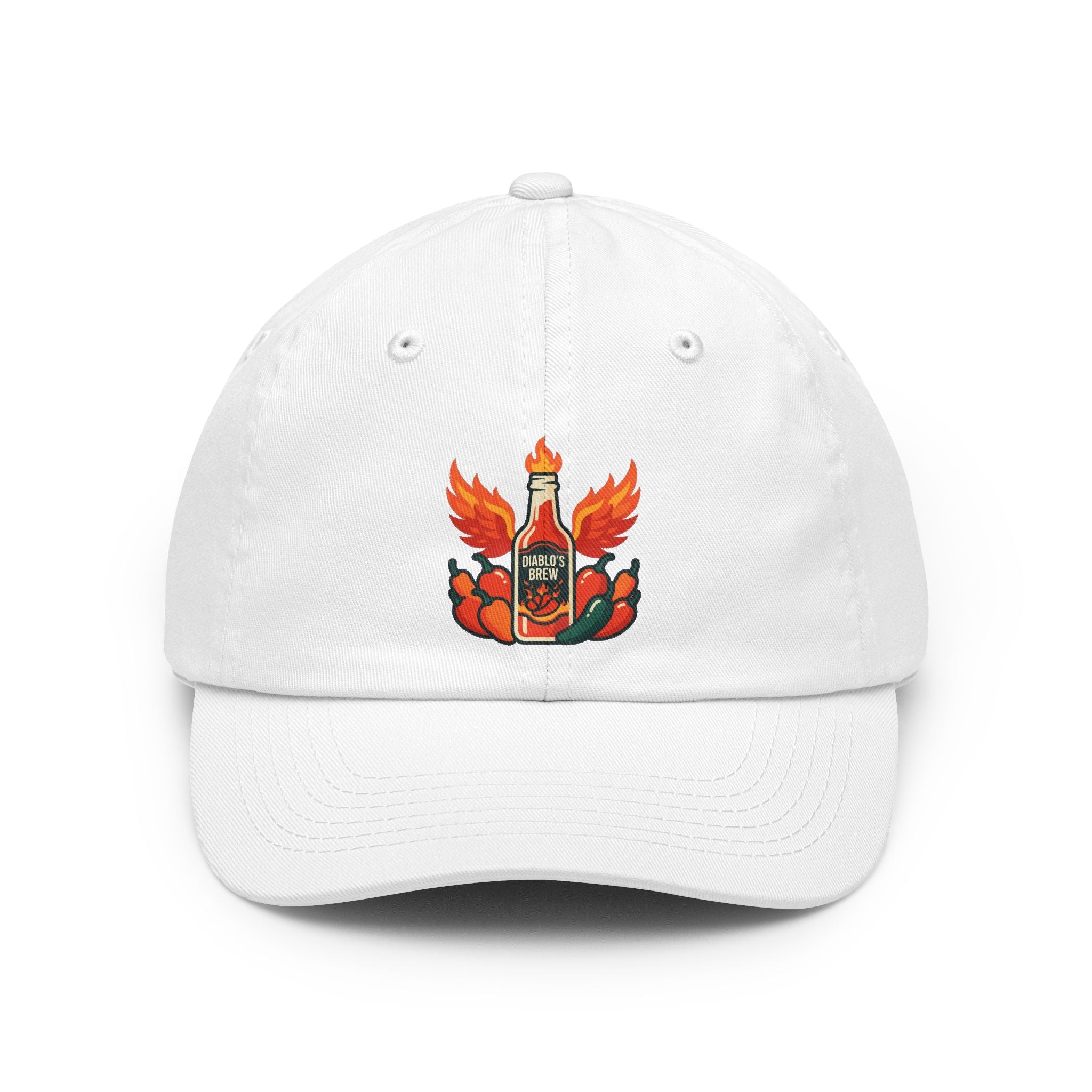 "Burns Coming Out" Dad Hat — -C