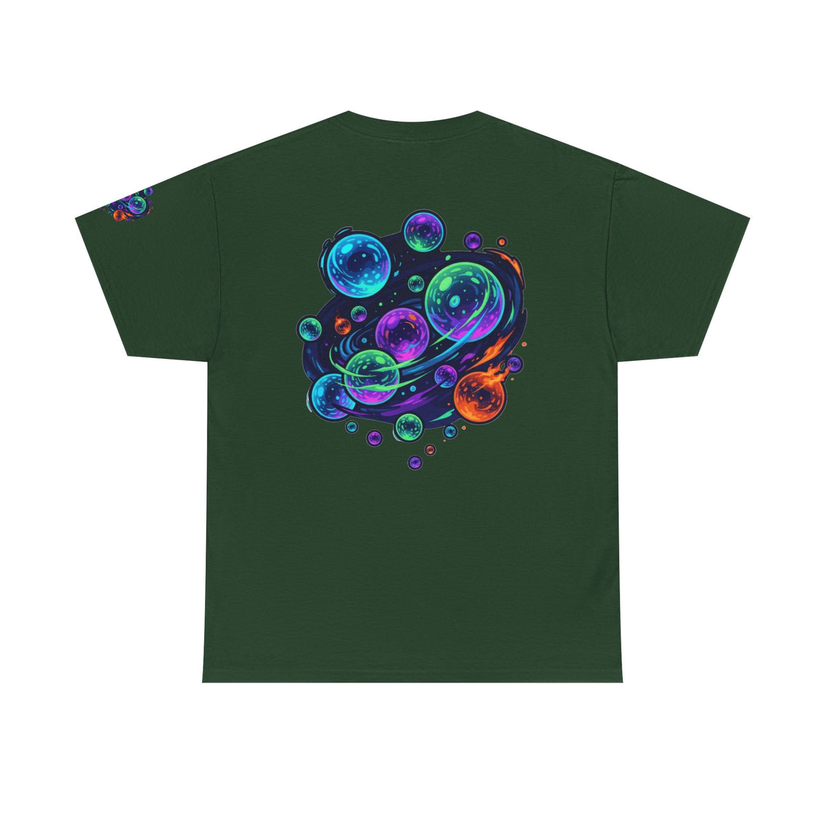 Color: Forest Green | MinMin Lights (Australian Folklore) Premium Graphic Tee