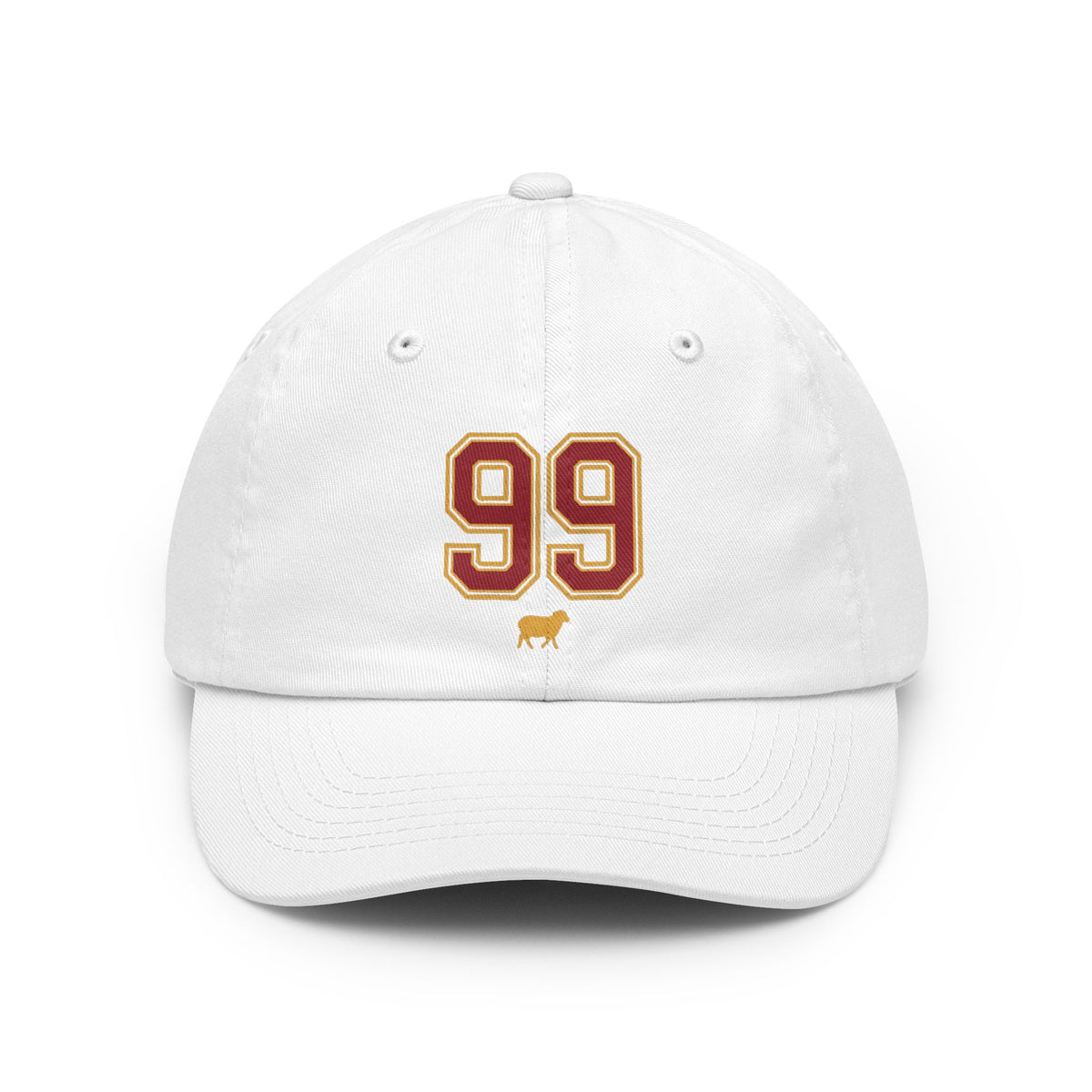 Color: White | Good Book Series 99 Unrepentant Sinner Dad Hat — Graphic