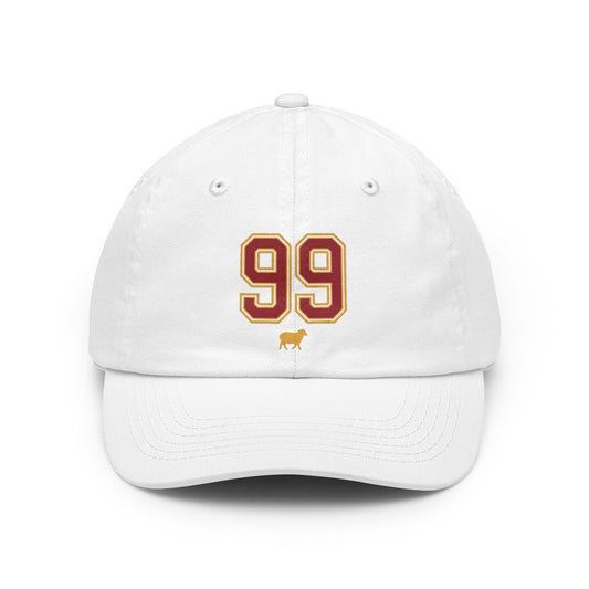 Color: White | Good Book Series 99 Unrepentant Sinner Dad Hat — Graphic