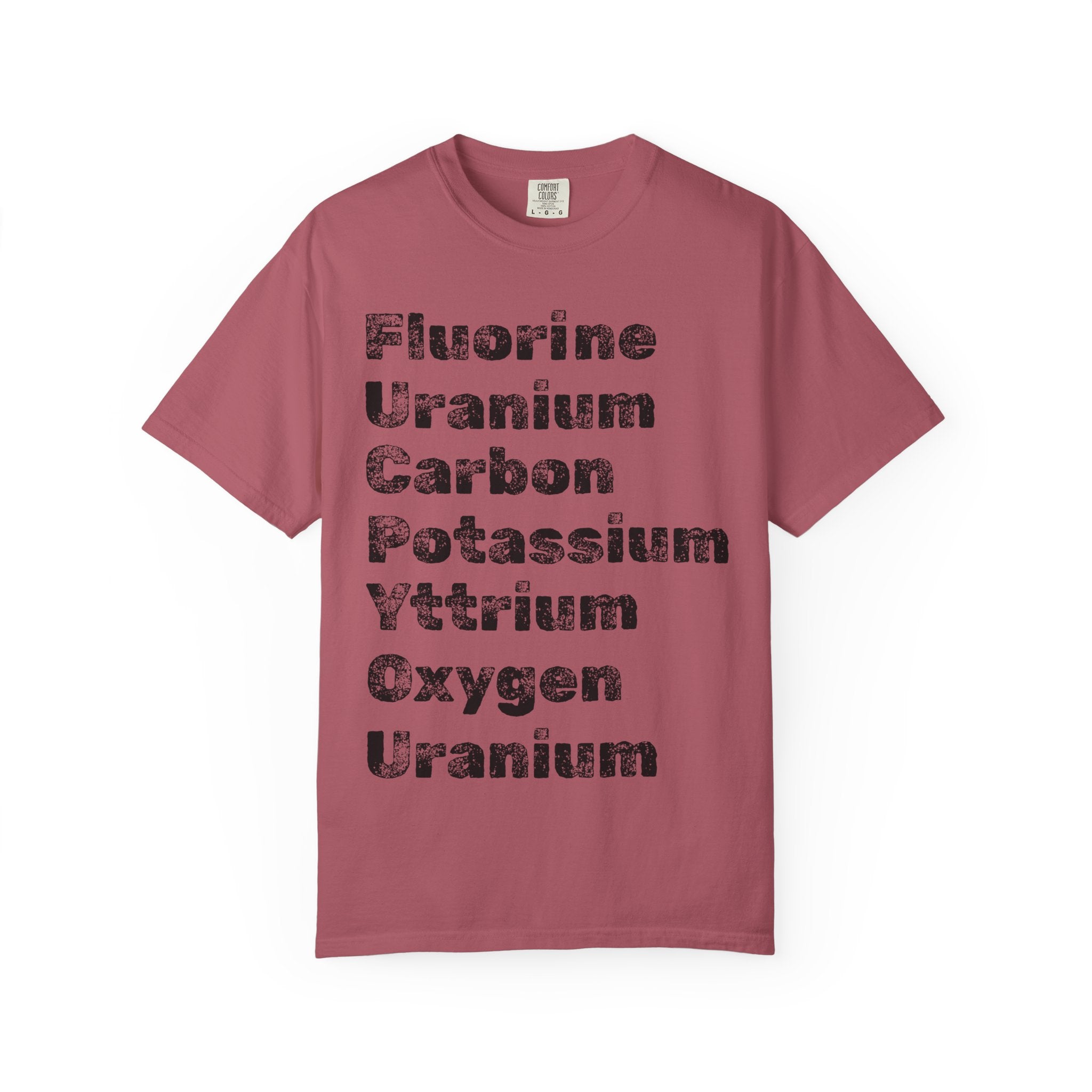 "Periodic Salt" Unisex Garment-Dyed T-shirt