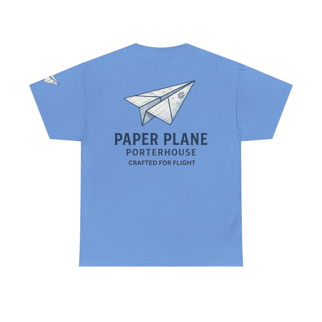 "Paper Plane Porterhouse" Premium Graphic Tee