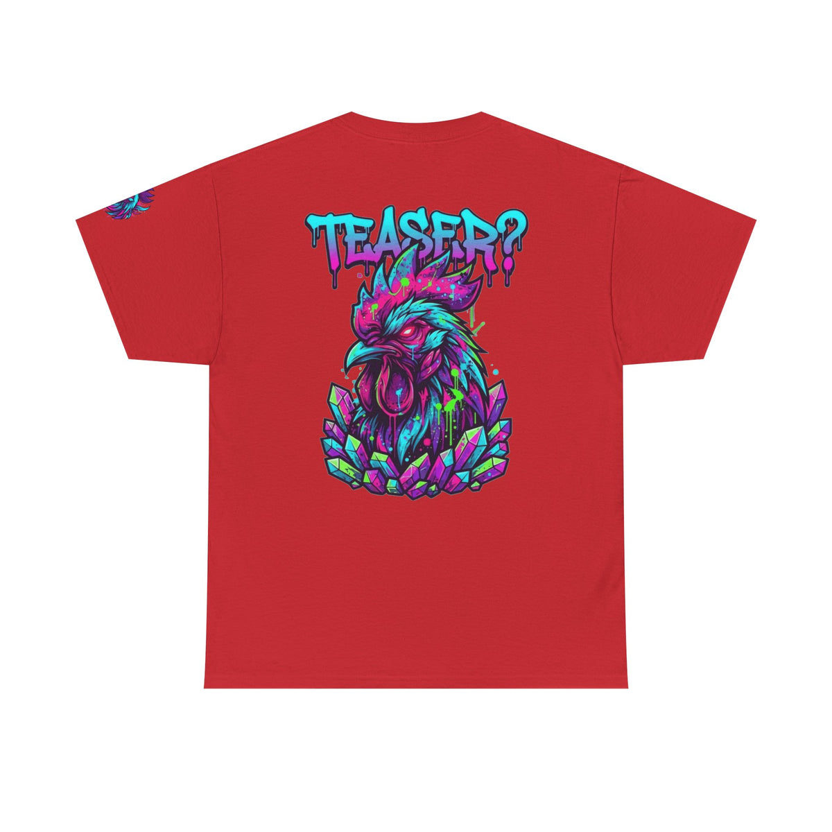Color: Red | Cock Teaser Premium Graphic Tee
