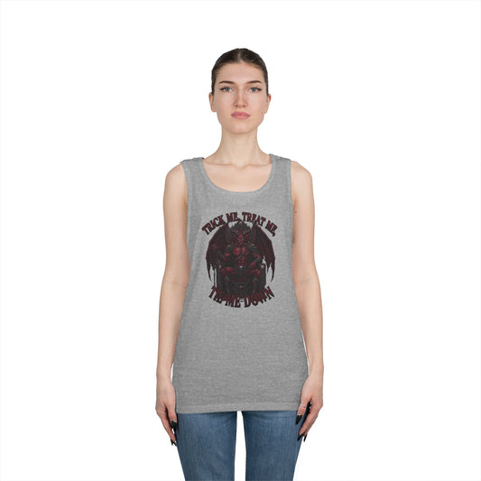 Color: Sport Grey | Trick Me Treat Me Tie Me Down Tank Top