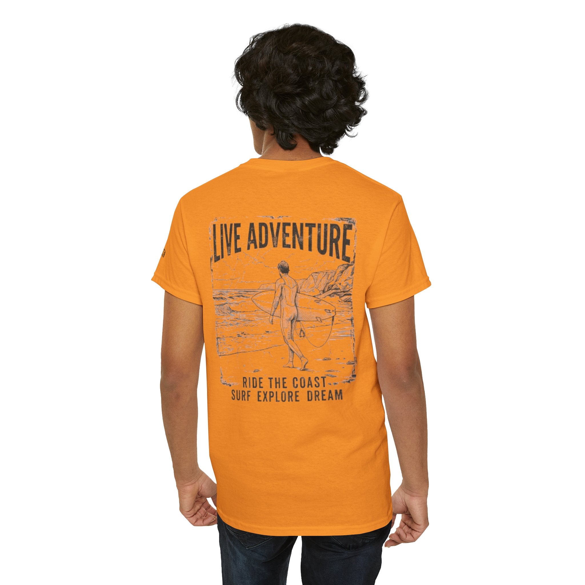 "Live Adventure - Surf" Premium Graphic Tee