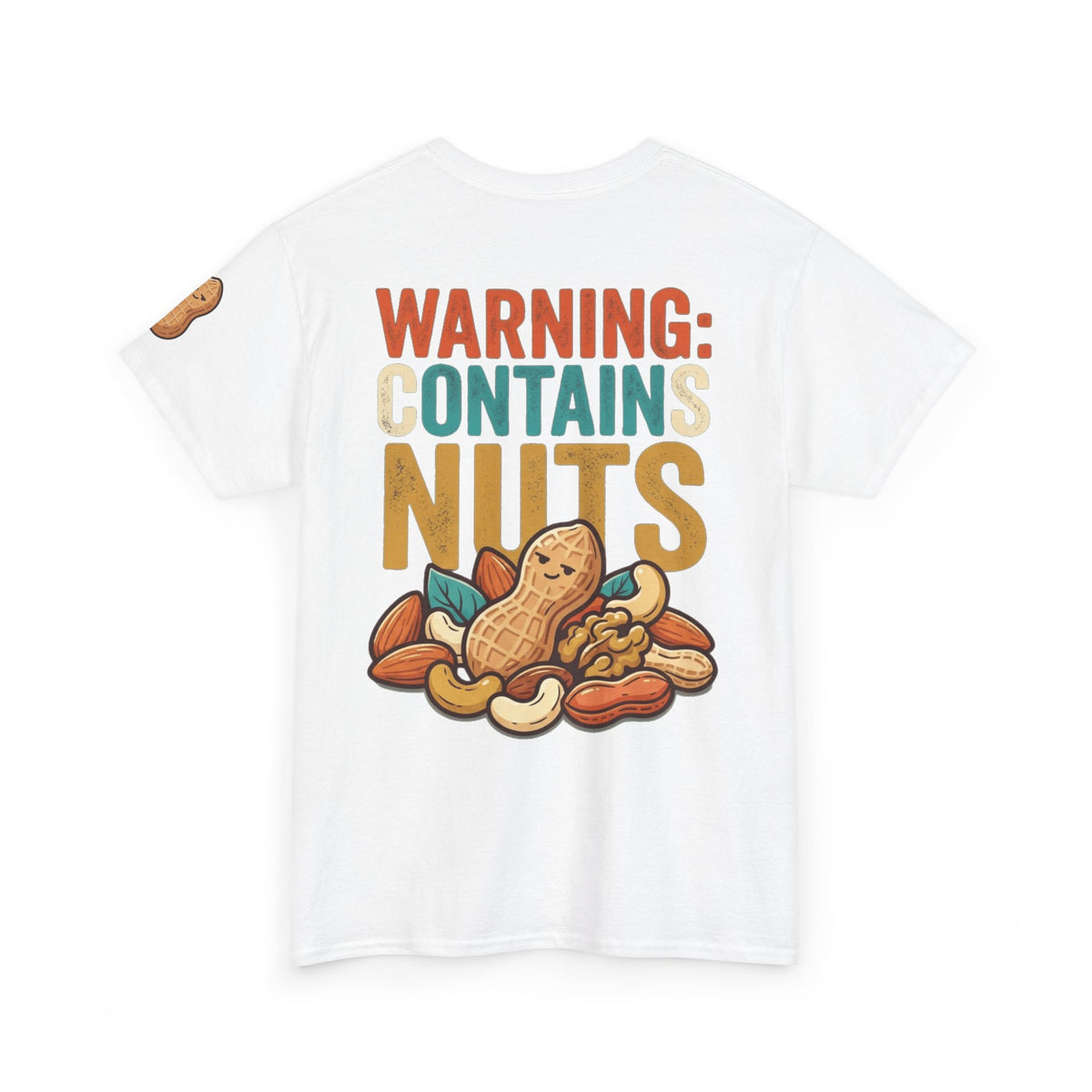 "Warning Contains Nuts" Premium Graphic Tee