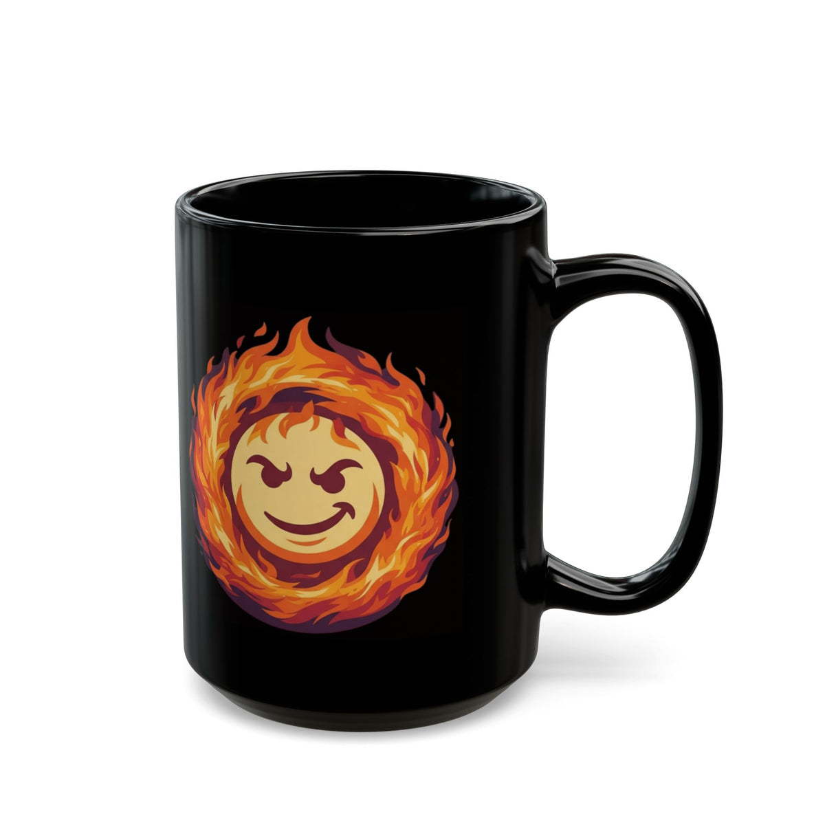 "I'm Going to Hell" Black Ceramic Mug — Graphic