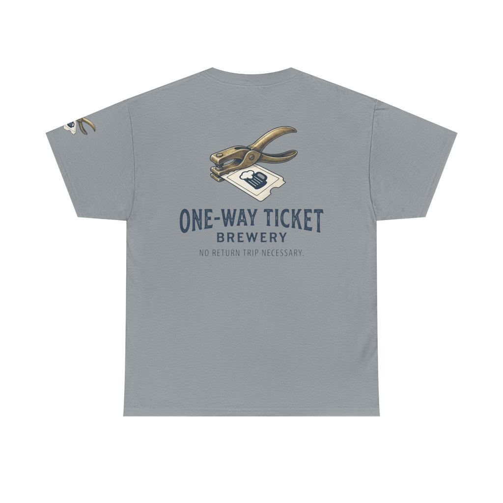 "One-Way Ticket Brewery" Premium Graphic Tee