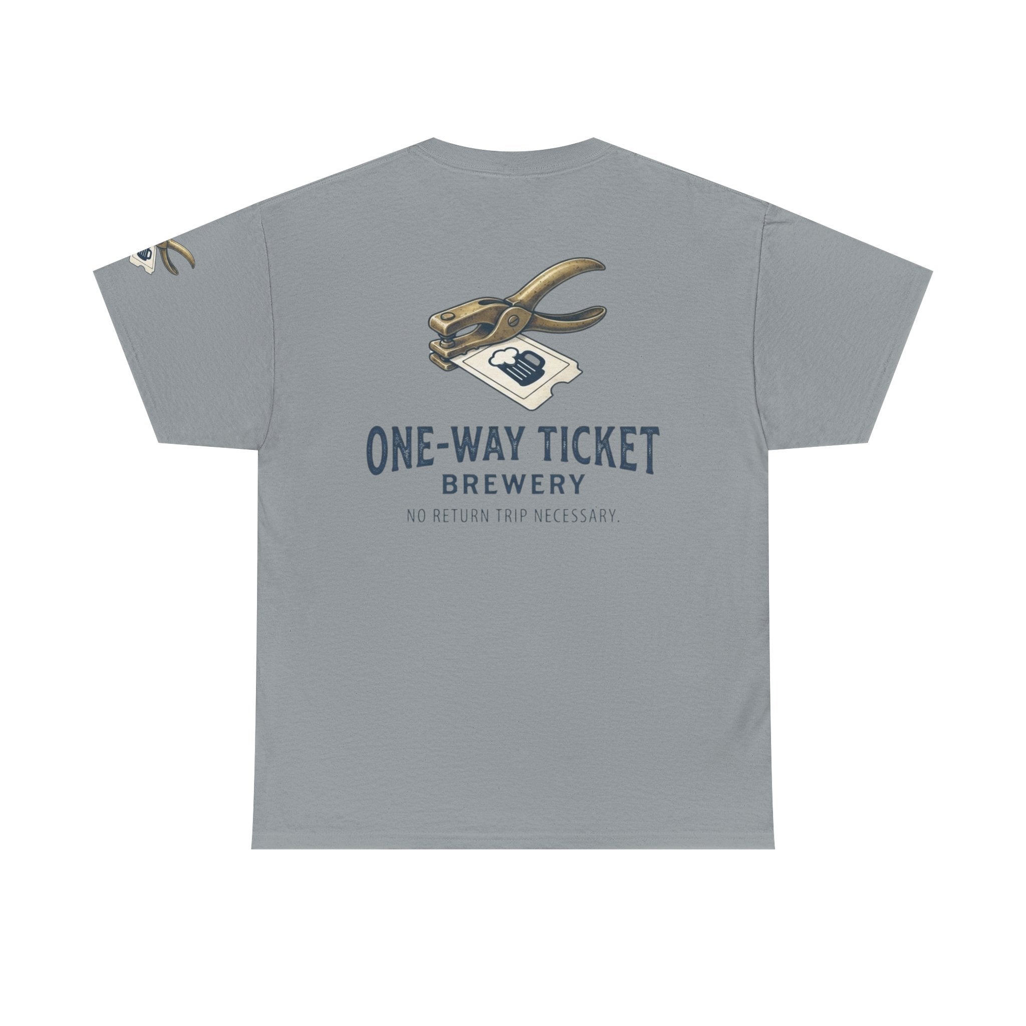 "One-Way Ticket Brewery" Premium Graphic Tee