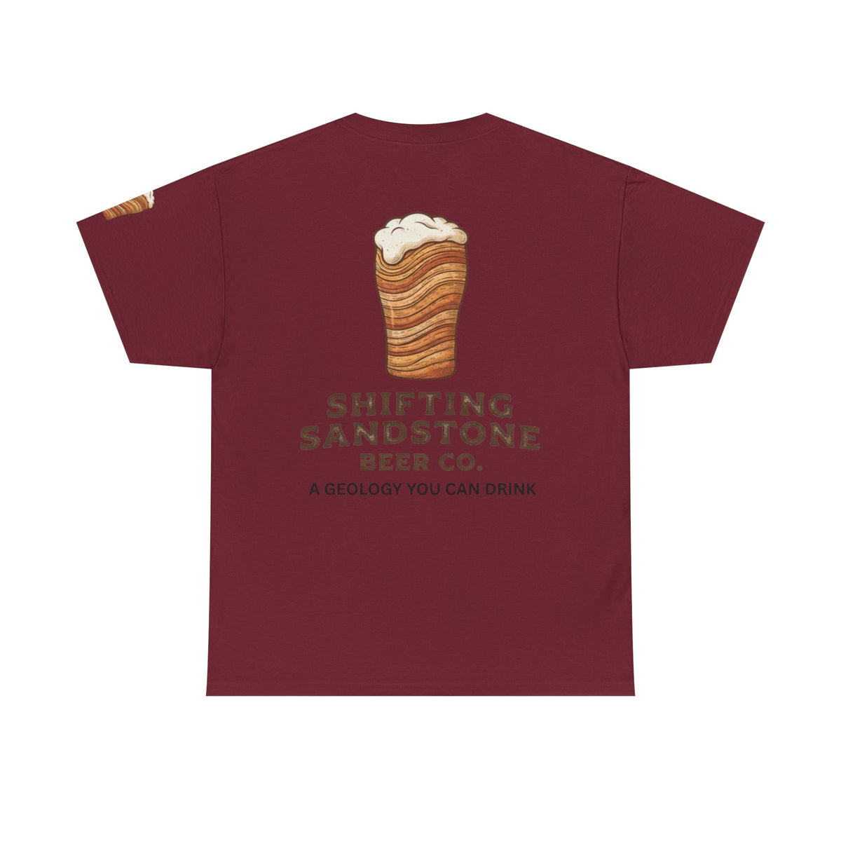Color: Garnet | Shifting Sandstone Beer Co. Premium Graphic Tee