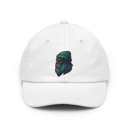 Color: White | Bigfoot-Sasquatch (North America) Dad Hat — -C