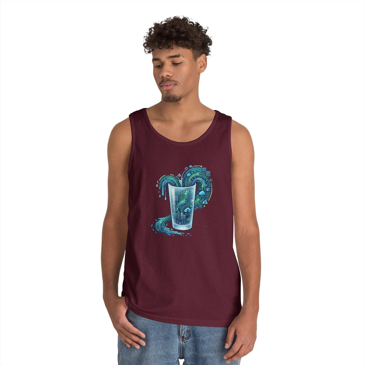 "Glass of Data" Tank Top