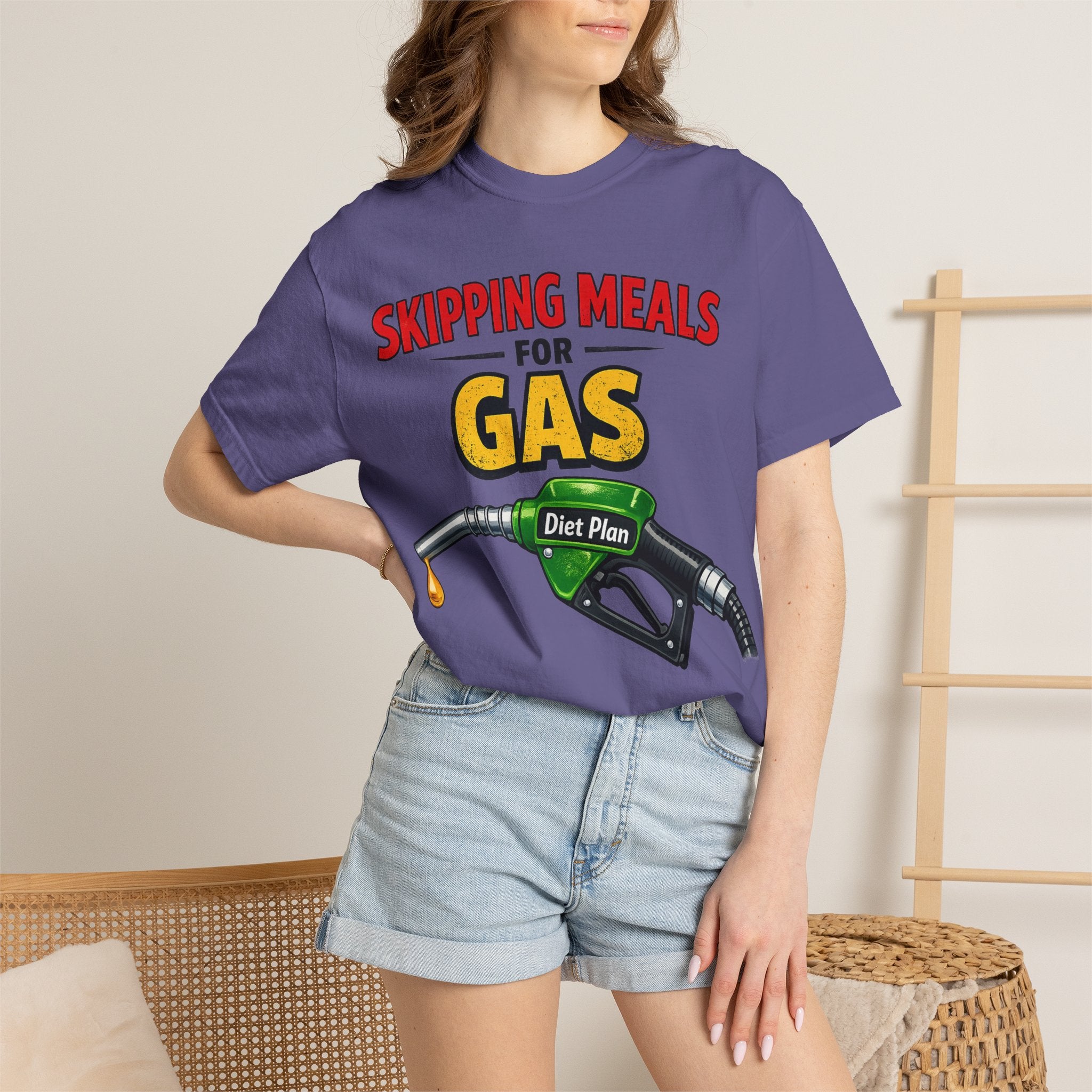 "The High-Octane Diet Plan" Unisex Garment-Dyed T-shirt
