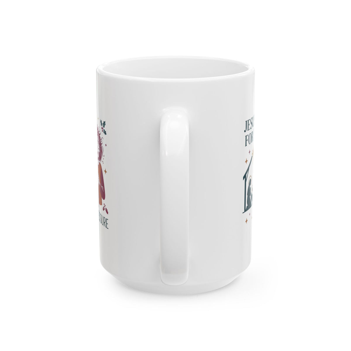 "Jesus Died For This" White Ceramic Mug