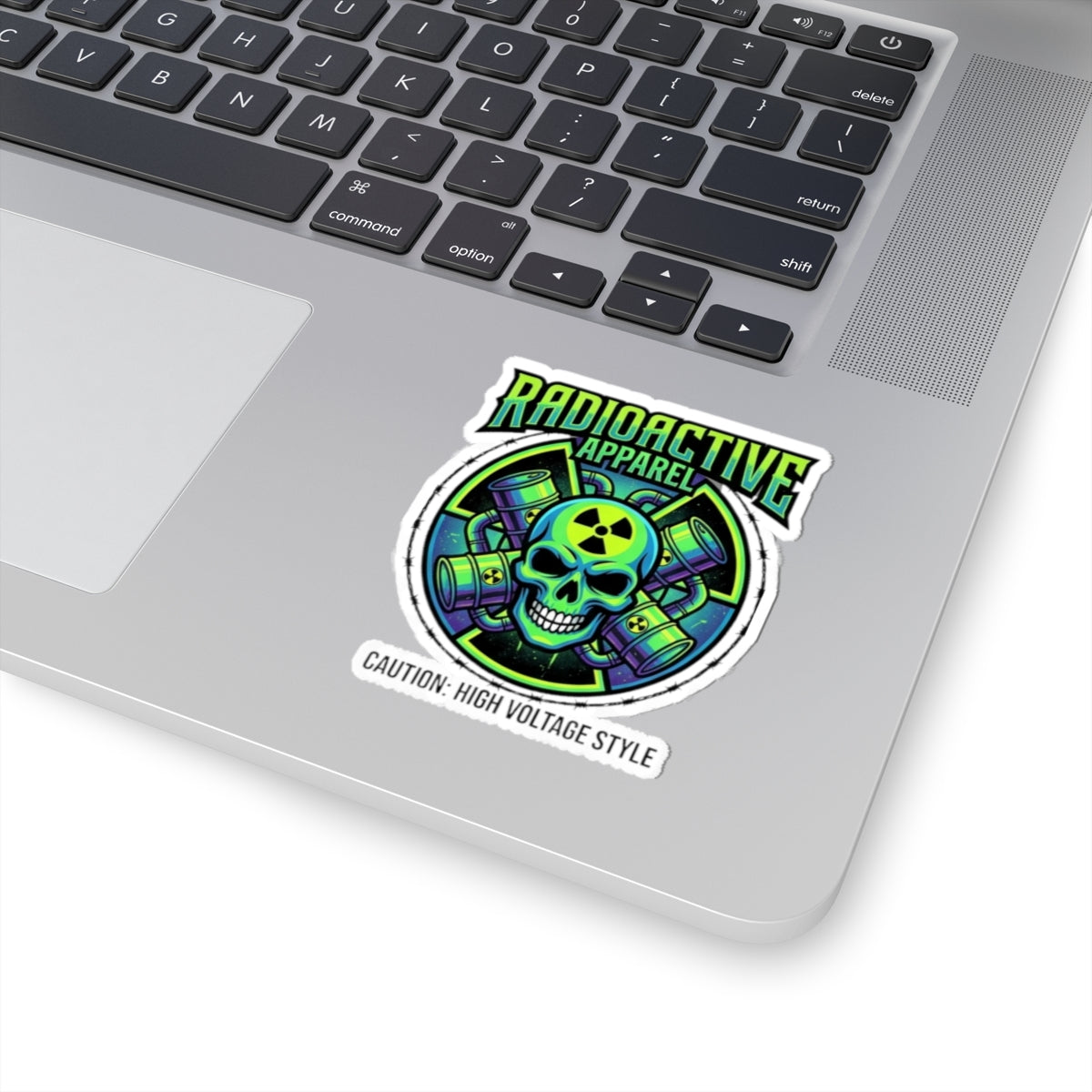 "Radioactive Apparel" Sticker — Main