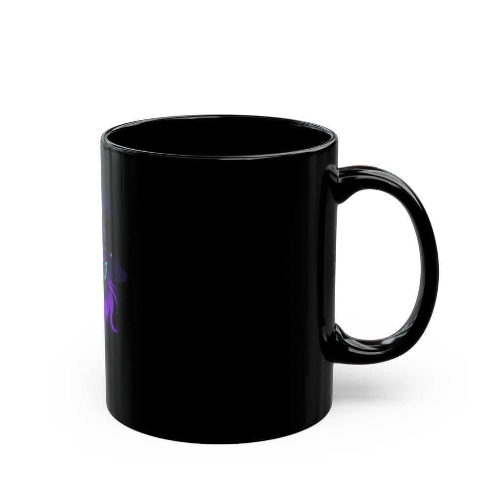 "Witch Better Have My Coffee" Black Ceramic Mug — Graphic