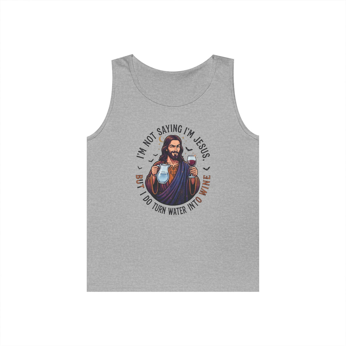 Color: Sport Grey | I'm Not Saying I'm Jesus Tank Top