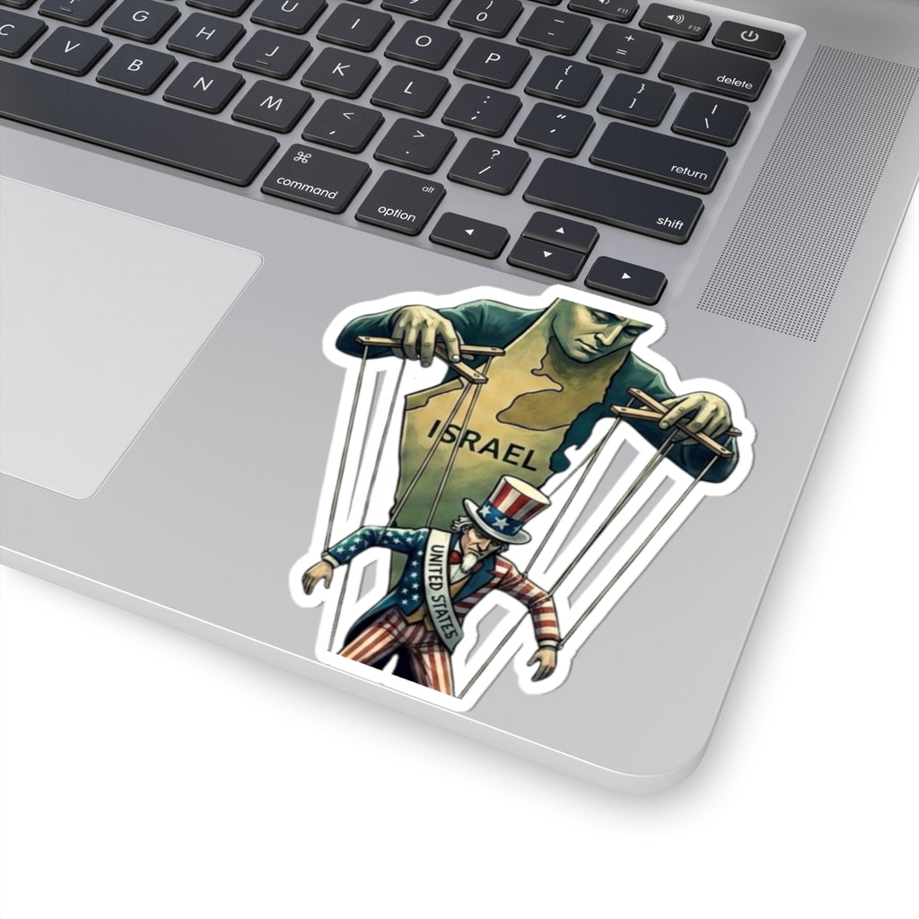Strings Attached | Kiss-Cut Sticker — AttitudeShirts