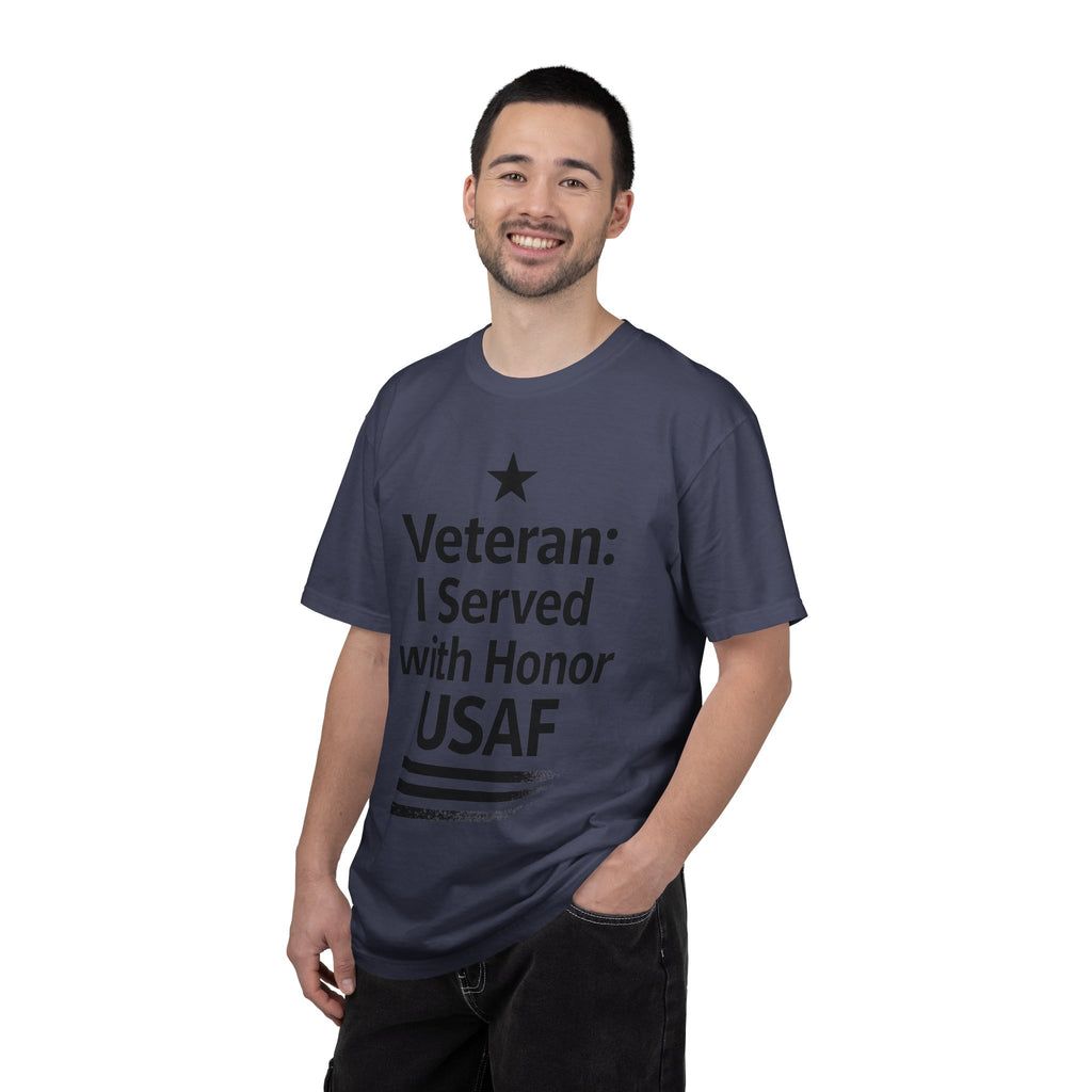 "Served With Honor" Unisex Garment-Dyed T-shirt