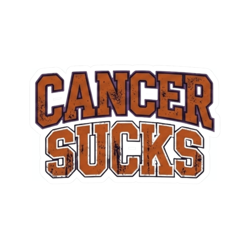 "Cancer Sucks" Sticker — Main