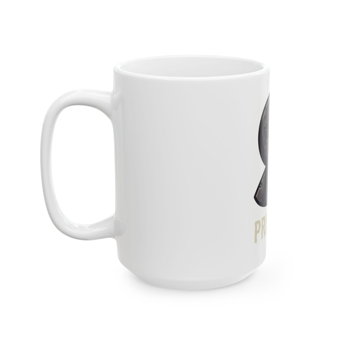 "Prick Me Where I Like It" White Ceramic Mug — Graphic