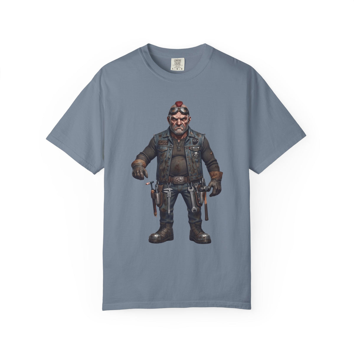 Color: Blue Jean | Axel Unisex Garment-Dyed Tee