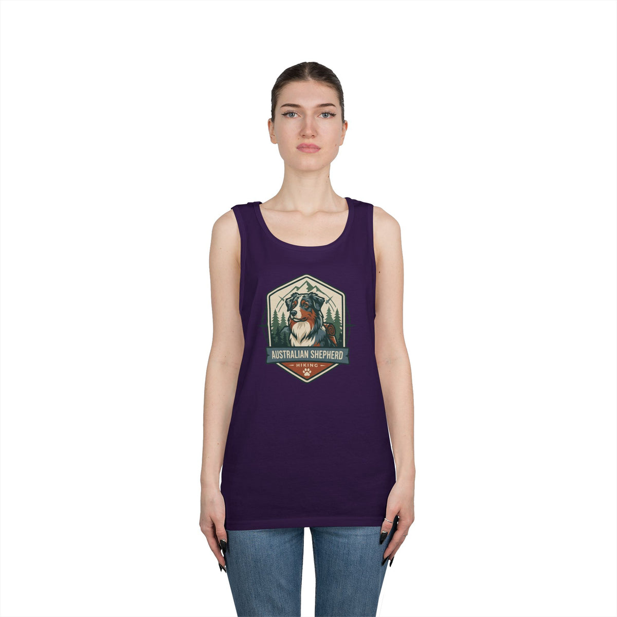"Australian Sheperd" Tank Top