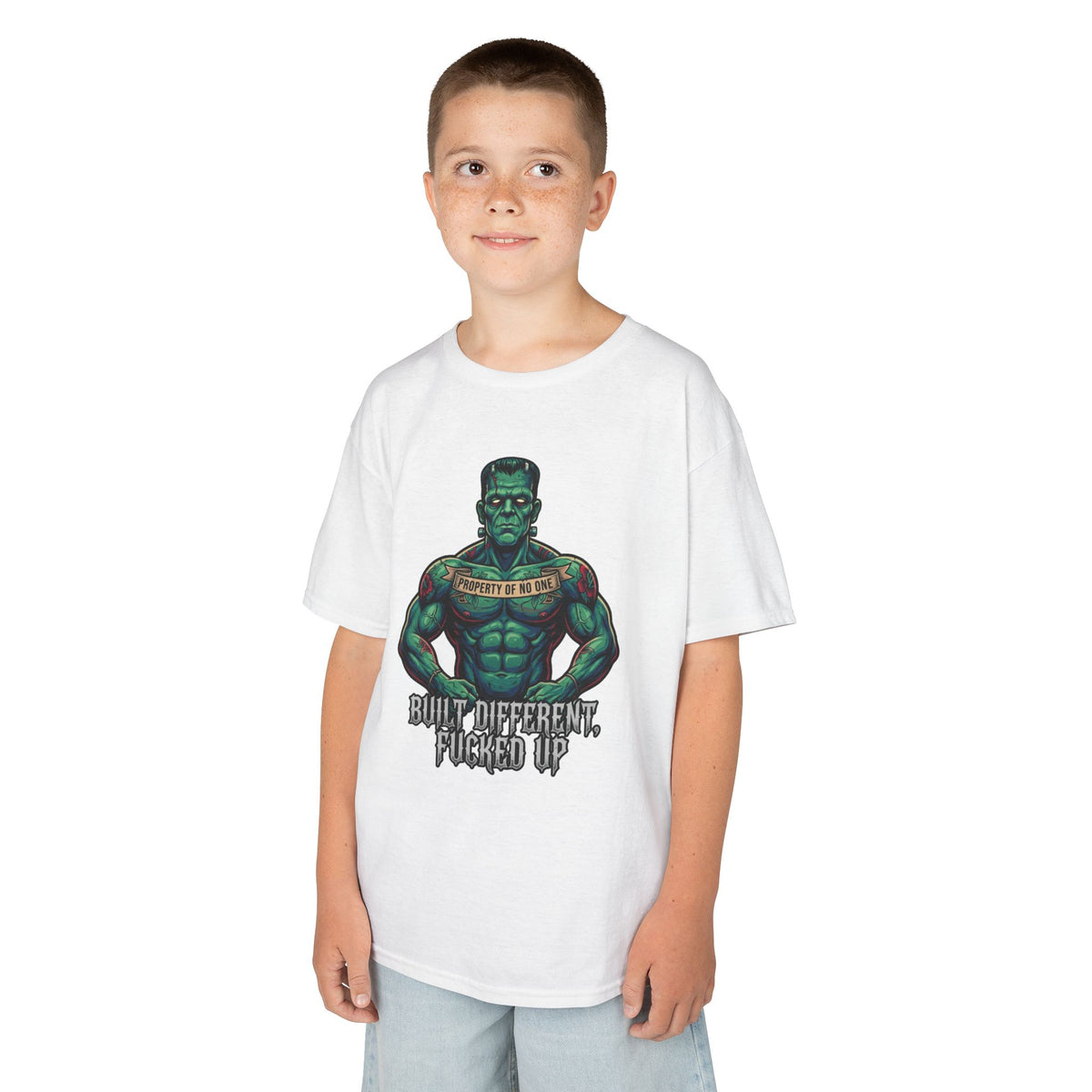 "Built Different" Kids Tee