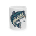 "Never Leave A Good Hole" White Ceramic Mug — Graphic